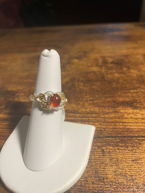 Hessonite Ring